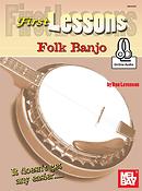 First Lessons Folk Banjo With Online Audio