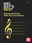 Mel Bay's Best Manuscript Book (12 Stave)