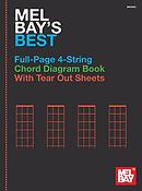 Mel Bay's Best(Full-Page 4-String Chord Diagram Book)