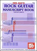 Rock Guitar Manuscript Book