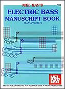 Electric Bass Manuscript Book