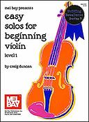 Easy Solos Beginning Violin 1