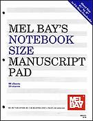Notebook-Size Manuscript Pad 10-Stave