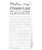 Notepad Chopin Liszt 