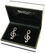 Cufflinks Treble Clef