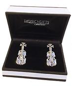 Cufflinks Violin