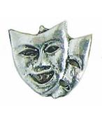 Pin Theatrical Masks