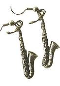 Earrings Saxophone 