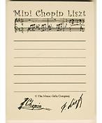 Sticky Pad Chopin Liszt