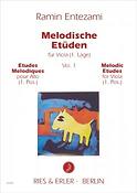 Ramin Entezami: Melodische Etüden for Viola Vol. 1
