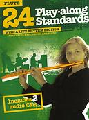 Play-Along Standards With A Live Rhythm Section - Flute (24)