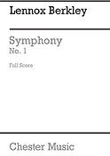 Lennox Berkeley: Symphony No.1 Op.16 (Miniature Score)