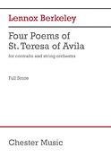 Lennox Berkeley: Four Poems Of St. Teresa Of Avila Op.27