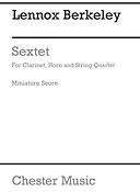 Lennox Berkeley: Sextet Op.47(Score)