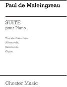 Maleingreau: Suite Pour Piano Op.9