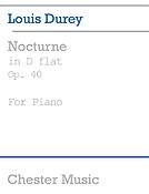 Durey: Nocturne In D Flat, Op.40