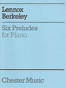 Lennox Berkeley: Six Preludes For Piano Op.23