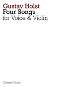 Holst: Four Songs For Voice And Violin Op.35