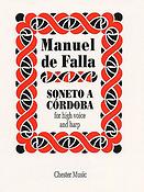 Manuel De Falla: Soneto A Cordoba