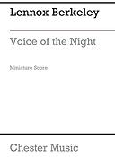 Lennox Berkeley: Voices Of The Night Op.86 for Orchestra (Miniature Score)