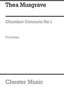 Thea Musgrave: Chamber Concerto No.1 For Nine Instruments (Full Score)