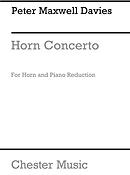 Peter Maxwell Davies: Horn Concerto (Horn And Piano)