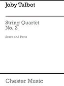 Joby Talbot: String Quartet No.2 (Score/Parts)