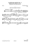 Peter Maxwell Davies: Naxos Quartet No.7 (Parts)