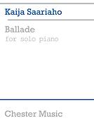 Kaija Saariaho: Ballade For Solo Piano