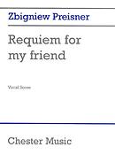 Preisner: Requiem For My Friend (Vocal Score)