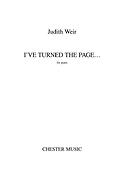 Judith Weir: I've Turned The Page...