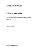 Michael Nyman: I Sonetti Lussuriosi (Vocal Score)