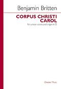 Benjamin Britten: Corpus Christi Carol (SA, Piano)