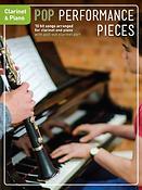 Pop Performance Pieces Clarinet and Piano