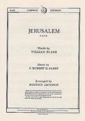 Hubert Parry: Jerusalem (SATB)