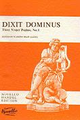 Handel: Dixit Dominus (Three Vesper Psalms, No.1)