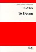 Franz Joseph Haydn: Te Deum (Vocal score)