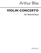 Arthur Bliss: Concerto for Violin (Violin/Piano)