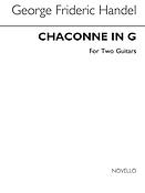 Chaconne In G for Guitar Duet