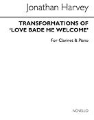 J Transfuermations Of Love Bade Me Welcome Clt/pf