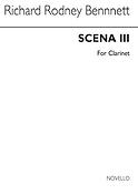 Scena III for Clarinet