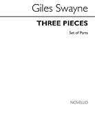 Three Pieces for String Quartet (Parts)