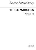 Three Marches fuer Three Clarinets (Player's Score)