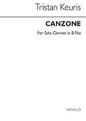 Canzone for Clarinet Solo