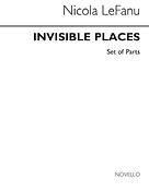 Lefanu Invisible Places Clt/str 4tet Pts