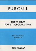 Purcell Society Volume 10 - Three Odes For St. Cecilia's Day (Full Score)