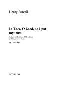 In Thee O Lord Do I Put My Trust(Anthem With Strings (Score))