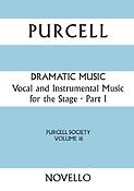 Purcell Society Volume 16(Dramatic Music Part 1 (Full Score))