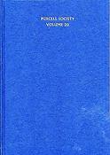 Purcell Society Volume 20(Dramatic Music Part 2 (Hardback Edition))