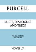 Duets Dialogues And Trios(Purcell Society Volume 22B)